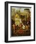 Alexander the Great Enters Babylon, 1665, Detail-Charles Le Brun-Framed Giclee Print