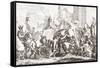 Alexander the Great Enters Babylon in 331 Bc-null-Framed Stretched Canvas