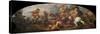Alexander the Great Hunting Lions, Ca 1679-Charles de La Fosse-Stretched Canvas
