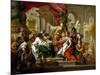 Alexander the Great in the Temple of Jerusalem, 1736-Sebastiano Conca-Mounted Giclee Print