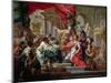 Alexander the Great in the Temple of Jerusalem-Sebastiano Conca-Mounted Giclee Print
