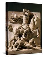 Alexander the Great, Metope, 3rd century BC Greek-null-Stretched Canvas