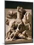 Alexander the Great, Metope, 3rd century BC Greek-null-Mounted Photographic Print