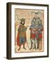 Alexander the Great Speaking to His Troops, Miniature from the History of Alexander the Great-null-Framed Giclee Print