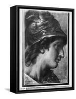 Alexander the Great, Study for the Painting 'The Tent of Darius' by Charles Le Brun in Versailles-Francois Verdier-Framed Stretched Canvas