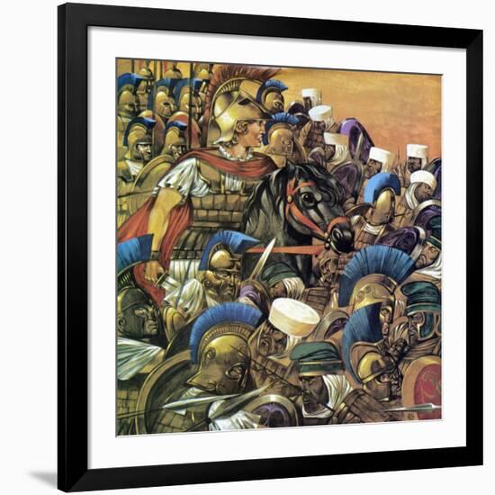 Alexander the Great-Richard Hook-Framed Giclee Print