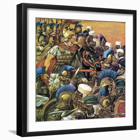 Alexander the Great-Richard Hook-Framed Giclee Print