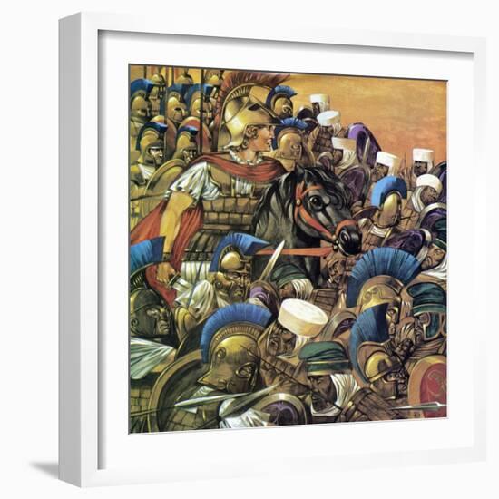 Alexander the Great-Richard Hook-Framed Giclee Print