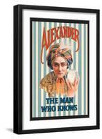 Alexander, The Man Who Knows-null-Framed Art Print
