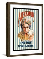 Alexander, The Man Who Knows-null-Framed Art Print