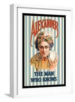 Alexander, The Man Who Knows-null-Framed Art Print