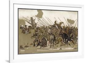 Alexander V at Issus-Franz Winter-Framed Photographic Print