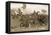 Alexander V at Issus-Franz Winter-Framed Stretched Canvas