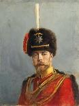 Study for a Portrait of Emperor Nicholas Ii, Chief of the Guard Hussar Regiment, C.1908-Alexander Vladimirovich Makovsky-Giclee Print