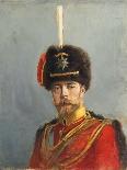 Portrait of Emperor Nicholas II (1868-1918) by Makovsky, Alexander Vladimirovich (1869-1924). Oil O-Alexander Vladimirovich Makovsky-Giclee Print