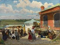 View of Plyos, 1918-Alexander Vladimirovich Makovsky-Framed Giclee Print