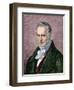 Alexander Von Humboldt (1769-1859). Engraving. Colored.-Tarker-Framed Giclee Print