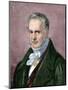 Alexander Von Humboldt (1769-1859). Engraving. Colored.-Tarker-Mounted Giclee Print