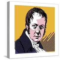 Alexander Von Humboldt, German Naturalist-SMETEK-Stretched Canvas