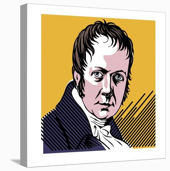 Alexander Von Humboldt, German Naturalist-SMETEK-Stretched Canvas