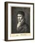 Alexander Von Humboldt German Scientist and Traveller Portrait Dated 18 April 1824-Steuben-Framed Art Print