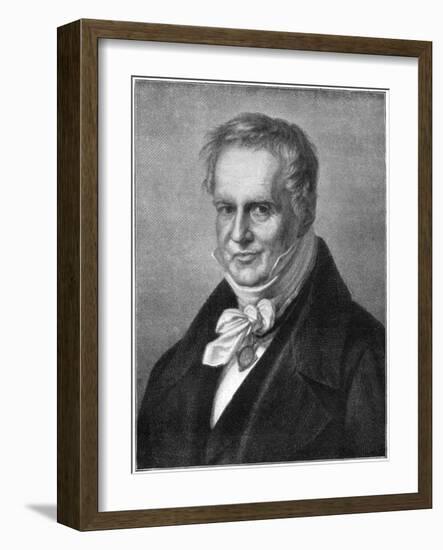 Alexander Von Humboldt, Prussian Naturalist and Explorer-null-Framed Giclee Print