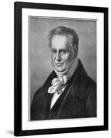 Alexander Von Humboldt, Prussian Naturalist and Explorer-null-Framed Giclee Print