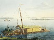 Raft on Guayaquil River, Ecuador-Alexander Von Humboldt-Giclee Print