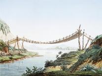Rope Bridge over the Chambo River at Penipe, Ecuador-Alexander Von Humboldt-Giclee Print