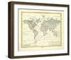 Alexander von Humboldt's System Der Isotherm-Kurven, c.1849-Heinrich Berghaus-Framed Art Print