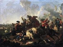 Scene from the Battle of Poltava-Alexander Von Kotzebue-Framed Giclee Print