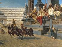 The Chariot Race, C.1882-Alexander Von Wagner-Laminated Premium Giclee Print