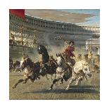 The Chariot Race, C.1882-Alexander Von Wagner-Framed Giclee Print