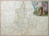 Map of Voronezh Governorate, 1792-Alexander Wilbrecht-Framed Stretched Canvas