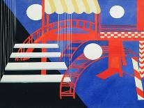 Stage Design Revue for the Edition Decors De Theatre, 1927-Alexandra Exter-Framed Giclee Print