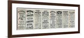 Alexandra Palace - Advertisements on Back on Brochure-null-Framed Giclee Print