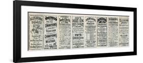 Alexandra Palace - Advertisements on Back on Brochure-null-Framed Giclee Print