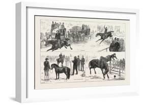 Alexandra Palace Horse Show, 1876, UK-null-Framed Giclee Print