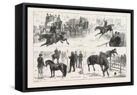 Alexandra Palace Horse Show, 1876, UK-null-Framed Stretched Canvas