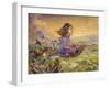 Alexandras Flight Of Wonders-Josephine Wall-Framed Giclee Print