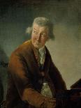 Portrait of Carl Friedrich Abel (1723-178)-Alexandre-Auguste Robineau-Giclee Print