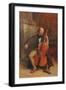 Alexandre Batta, the Cellist, 1855-Jean-Louis Ernest Meissonier-Framed Giclee Print