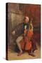 Alexandre Batta, the Cellist, 1855-Jean-Louis Ernest Meissonier-Stretched Canvas