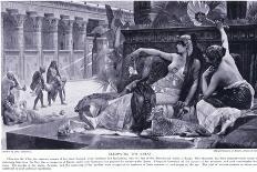 Cleopatra VII, Queen of Egypt, Trying out Poisons on Prisoners Condemned to Death, 1887-Alexandre Cabanel-Giclee Print