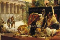 Pharaoh Cleopatra VII. Canvas.-Alexandre Cabanel-Giclee Print