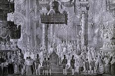 Coronation of Ferdinand I, 1835 in Milan-Alexandre Calame-Giclee Print