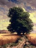 Landscape with Oaks, 1859-Alexandre Calame-Giclee Print