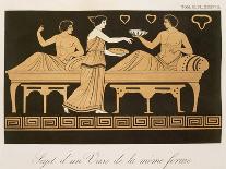 Patera with Priestess Who Is Making an Offering to Goddess Diana-Alexandre De Laborde-Giclee Print