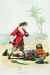 The Buccaneer from "Histoire Des Pirates" by P. Christian-Alexandre Debelle-Framed Giclee Print