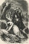 Illustration for Three Musketeers-Alexandre Dumas-Framed Giclee Print